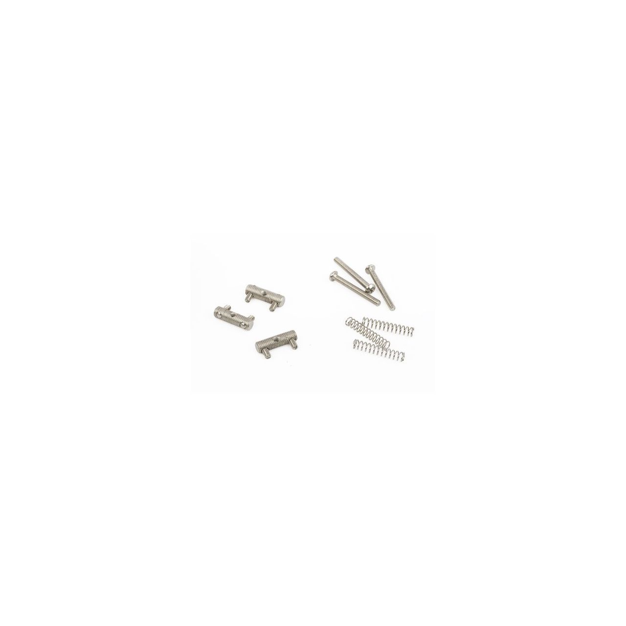American Vintage Telecaster® Threaded Bridge Saddles, Nickel (3)