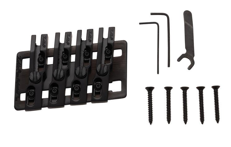 2440-W4 - 4-String Bass Fixed Bridge - Black