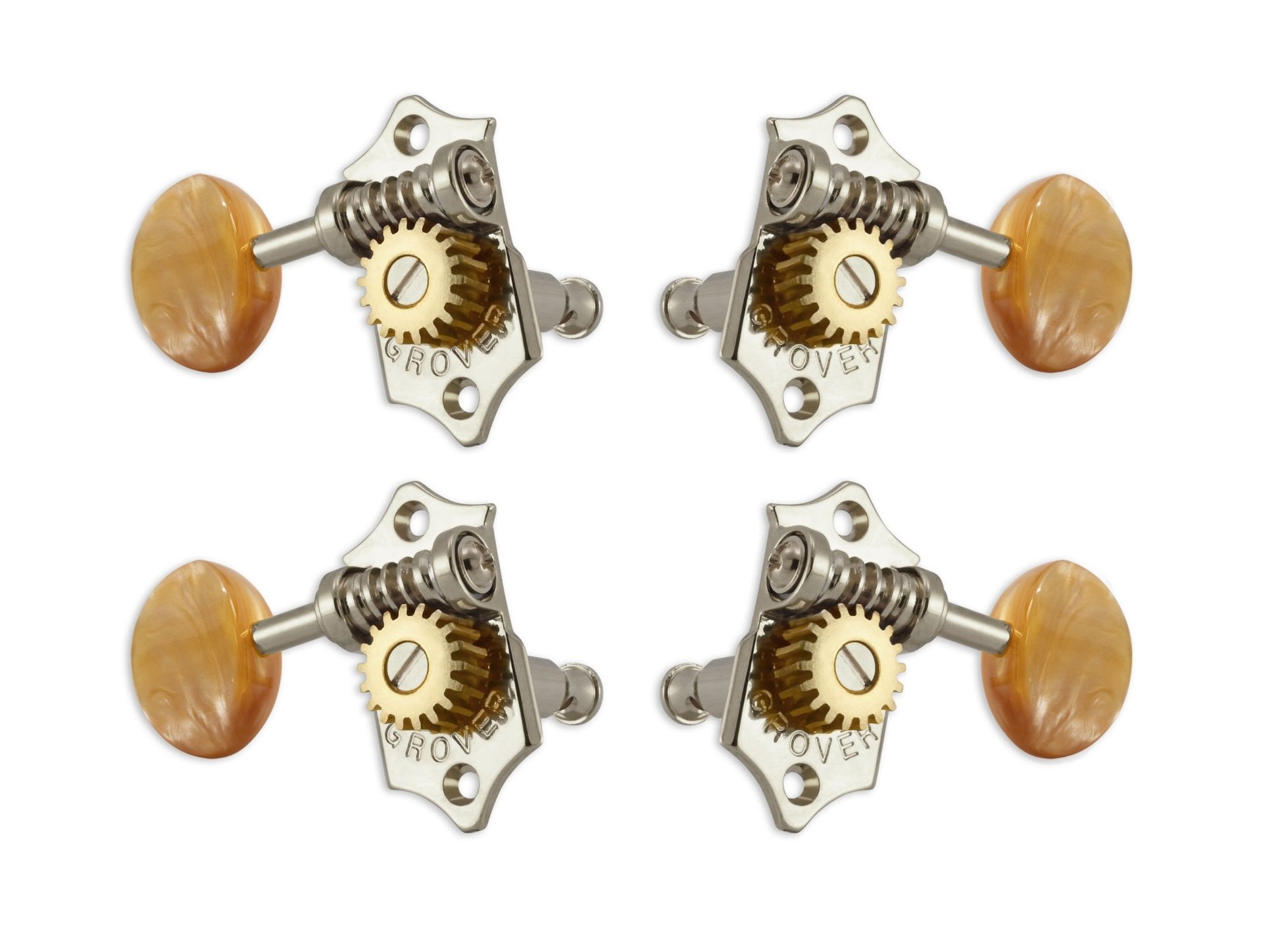 U98-18NA Sta-Tite Geared Ukulele  Pegs 4 pcs. Nickel
