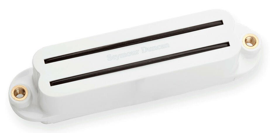 SHR-1b Hot Rails Strat Bridge Pickup White