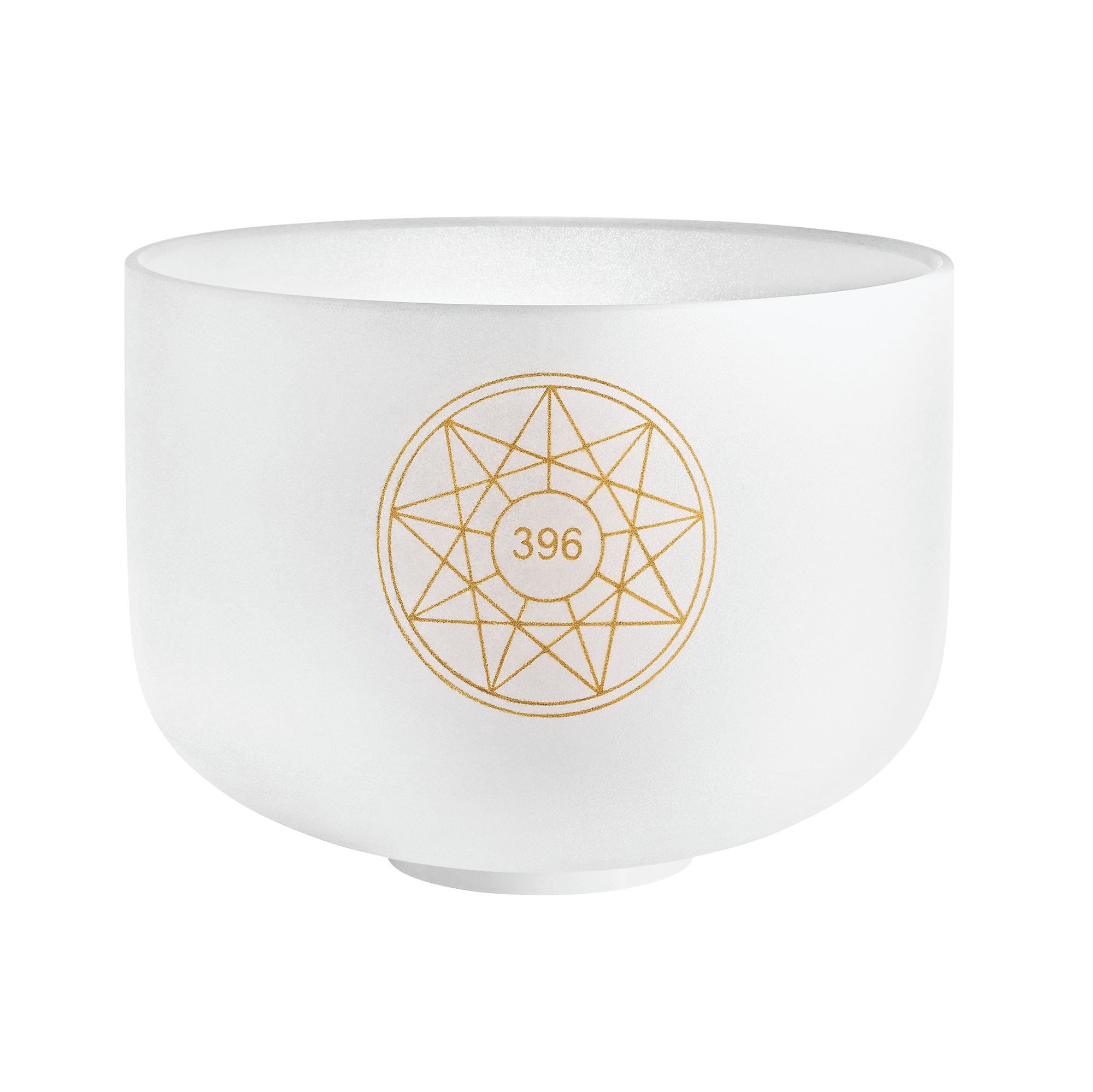 Solfeggio Kristallklangschale 10" - G4/Ut/396 Hz