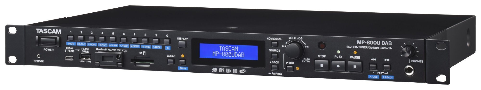 Tascam MP-800U DAB Gesamtansicht