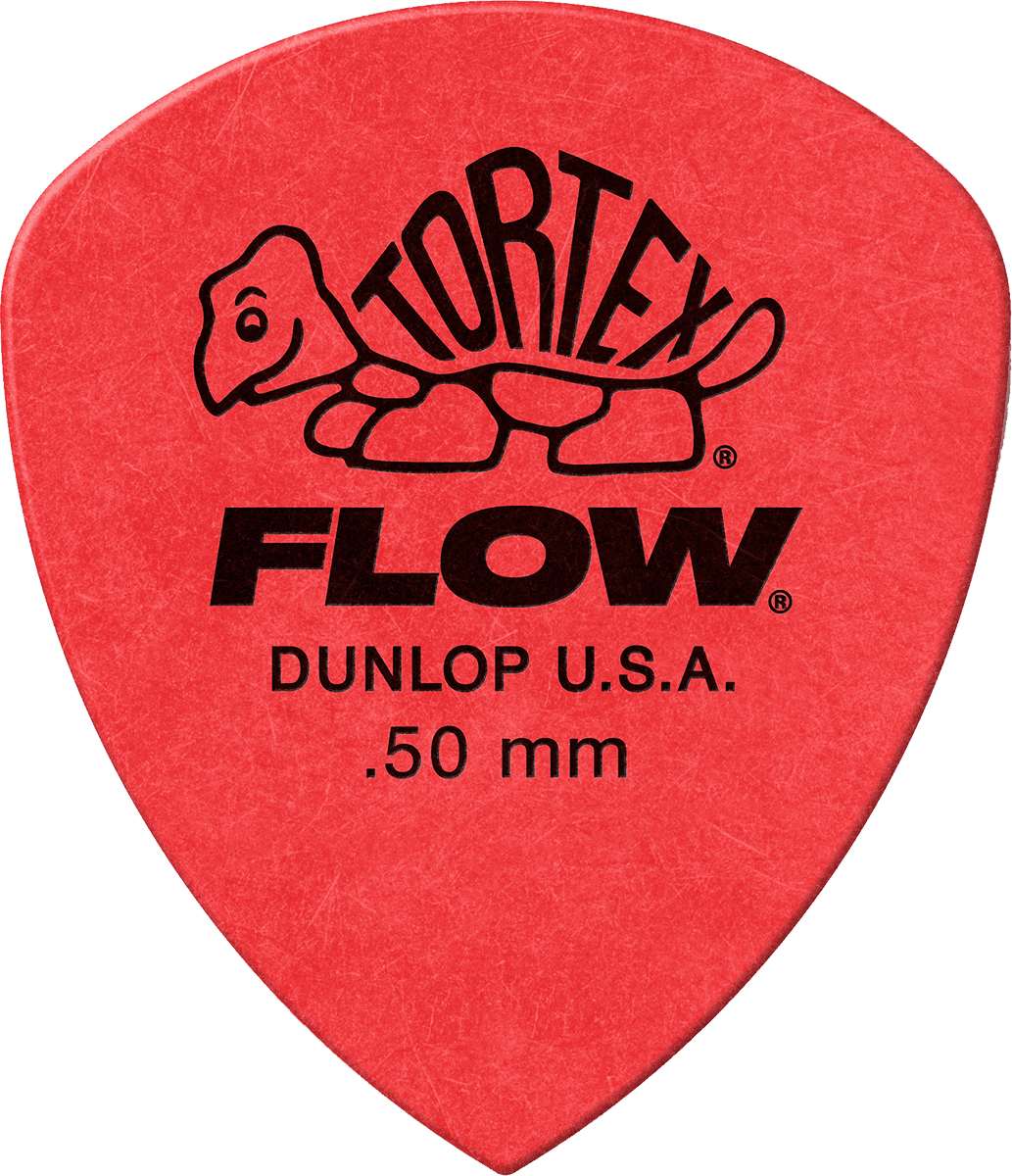 Tortex Flow Standard Picks, Player's Pack, 12 pcs., red, 0.50 mm 
