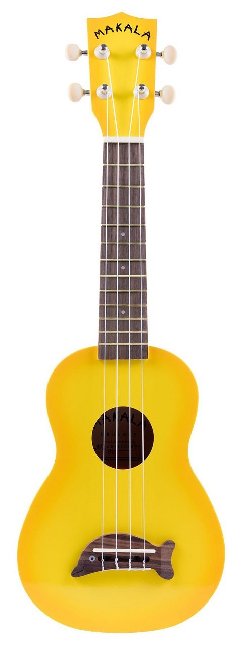 MK-SD-YLBURST Yellow Burst Soprano Dolphin Ukulele with Bag