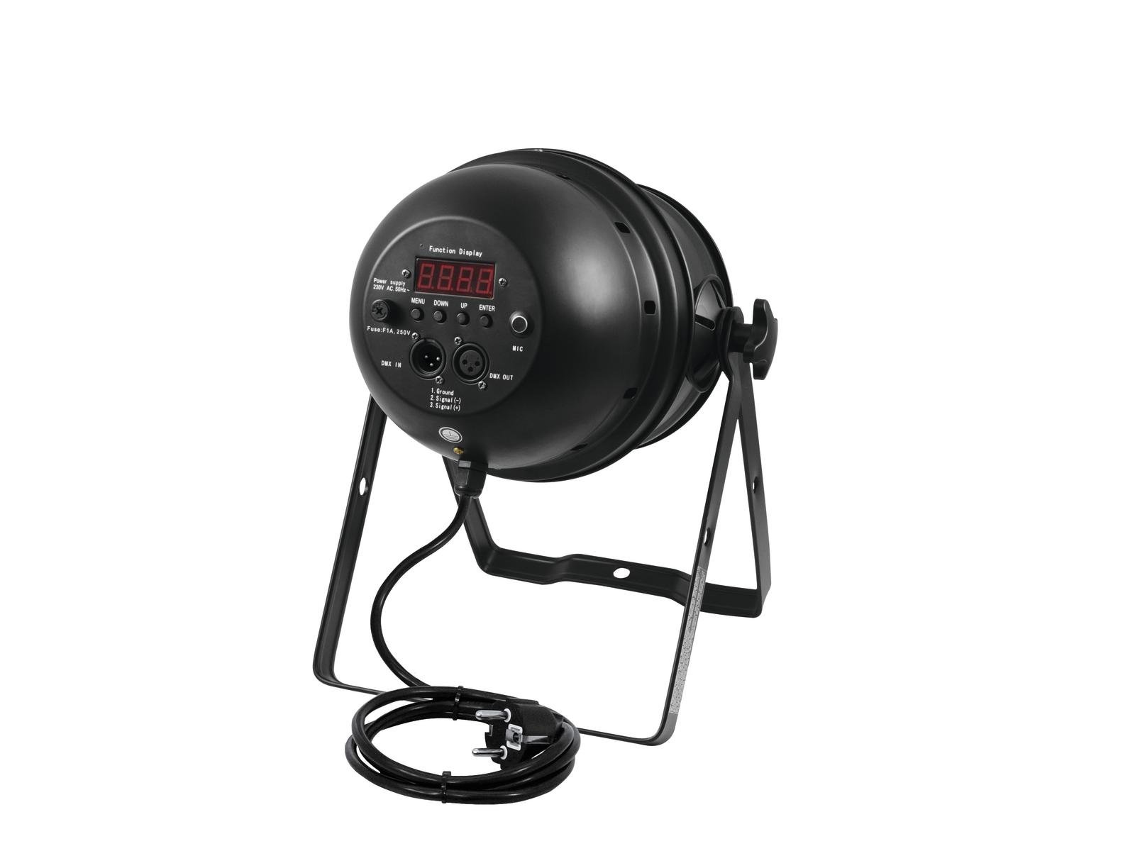 LED PAR-64 RGB Floor, sw, 10mm