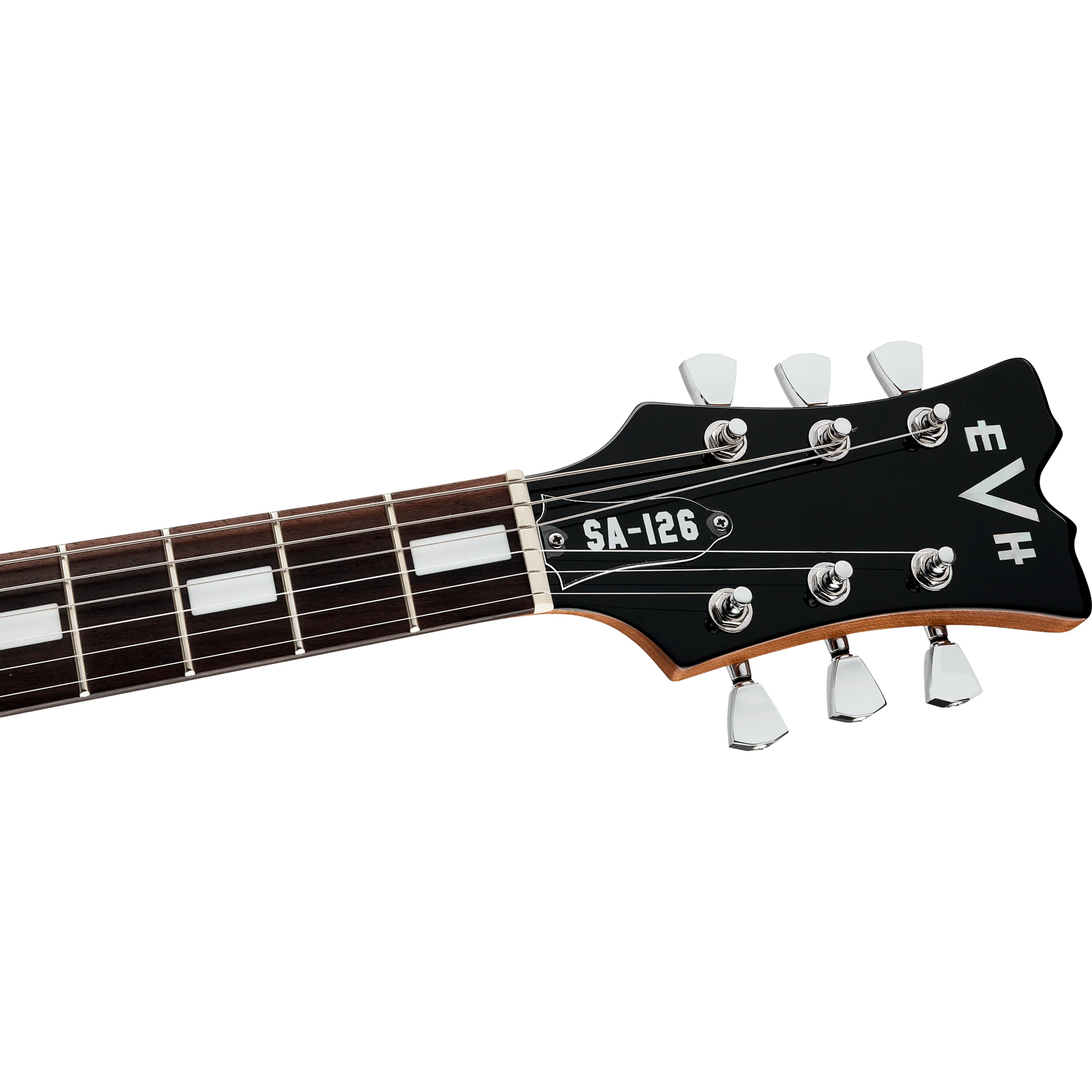 EVH SA-126 Standard Pelham Green Kopfplatte in frontaler Ansicht