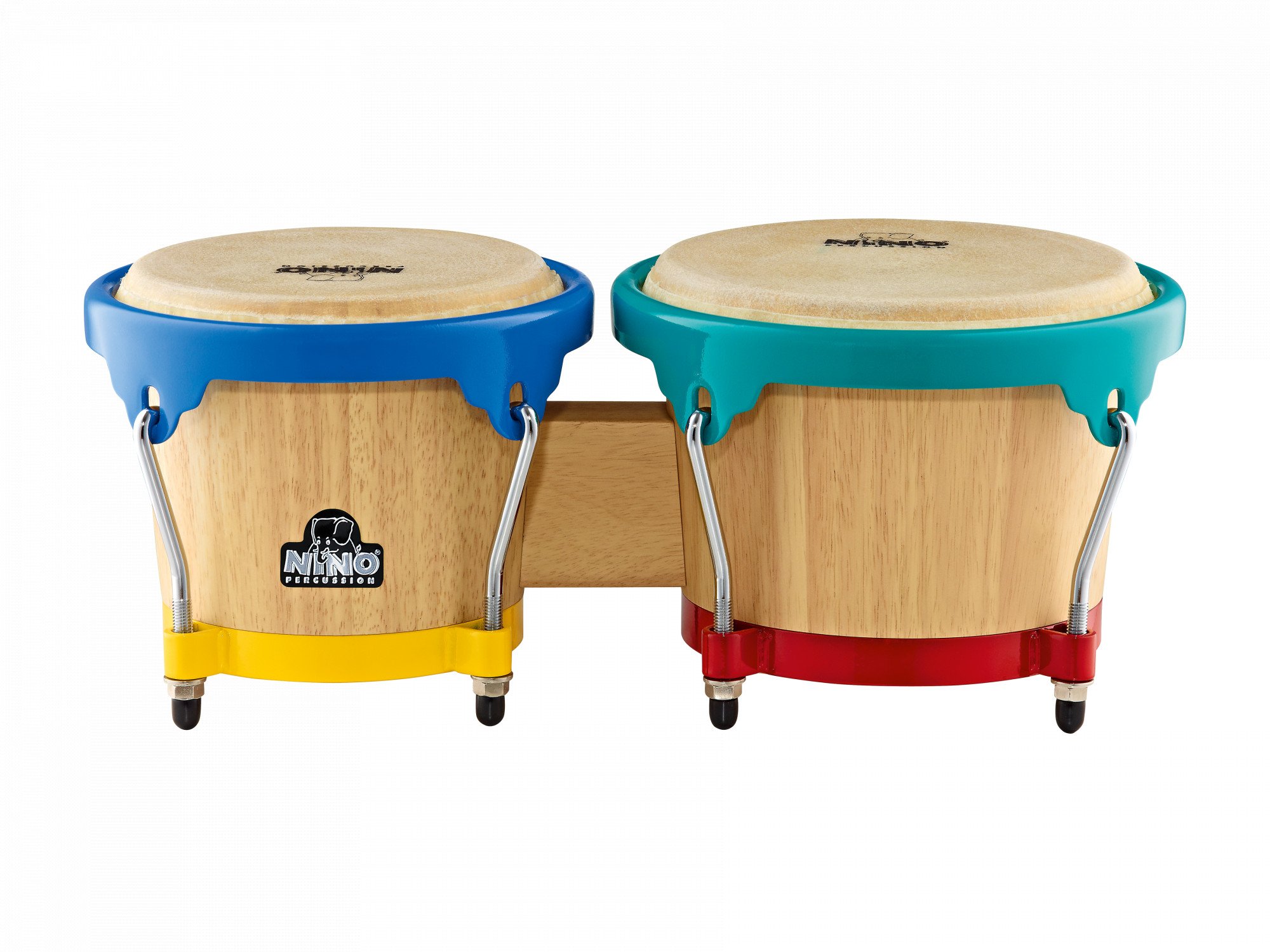 Holz Bongos 6,5" & 7,5" – Kinder Percussion Instrument