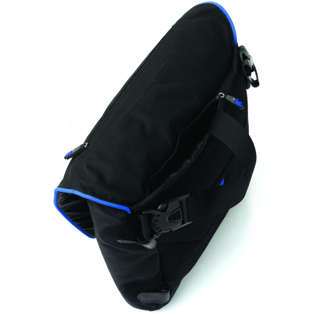 Fusion F1 Fuse-On Attachment Bag Laptop Courier black&blue
