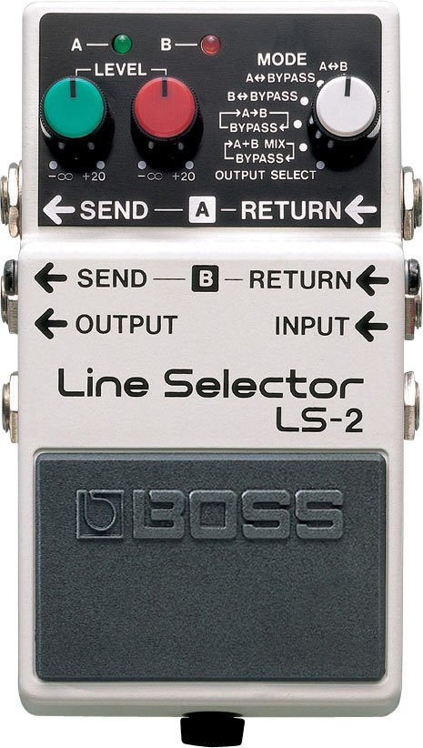 LS-2 Line Selector - Schalter für E-Gitarre / Bass
