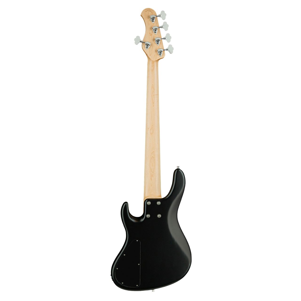 MetroLine 24-Fret Modern Bass, Swamp Ash Body, 5-String - Solid Black Satin  