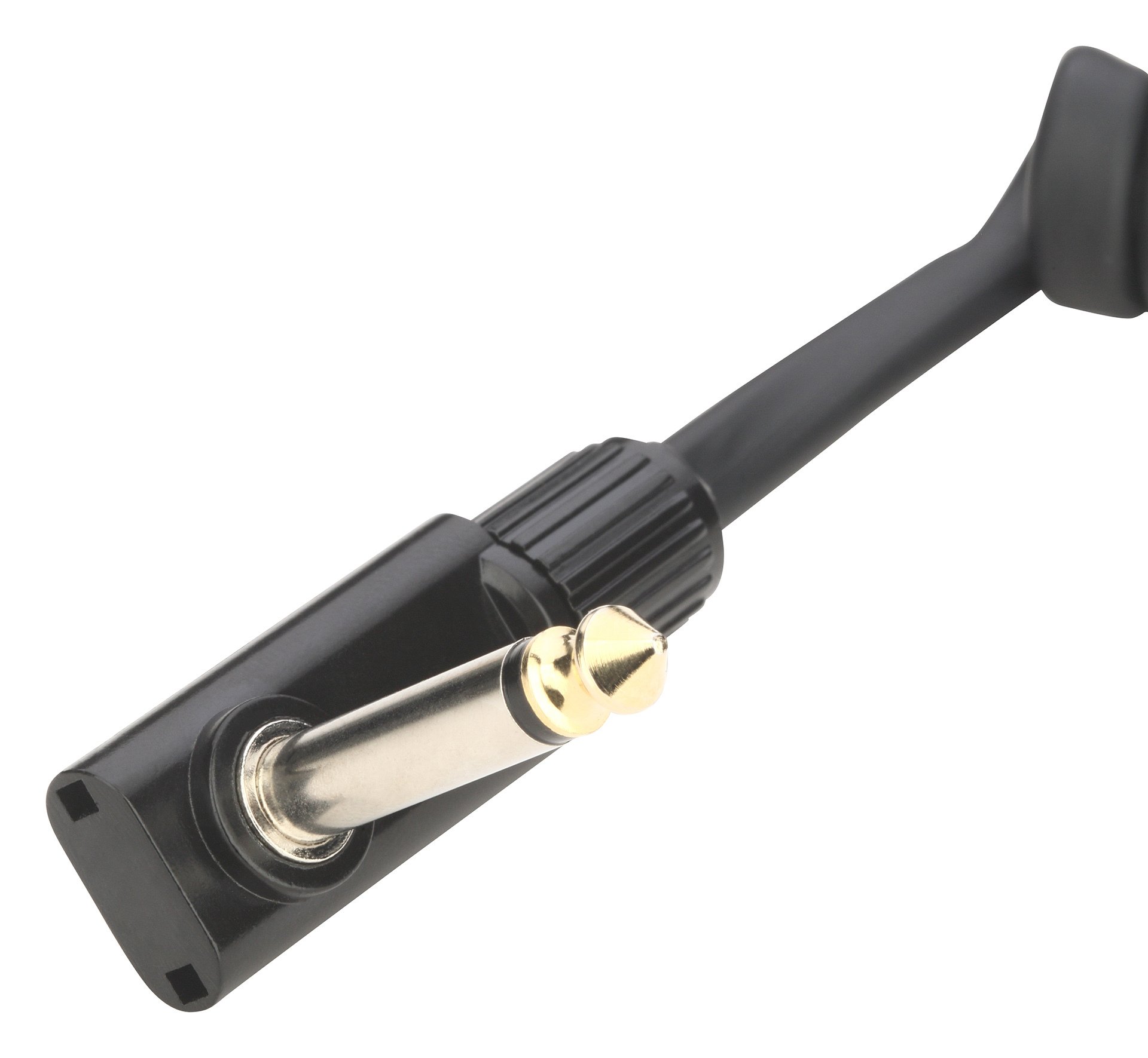 Black Coiled Series Flat Patch Cable - 100 cm / 39 3/8"