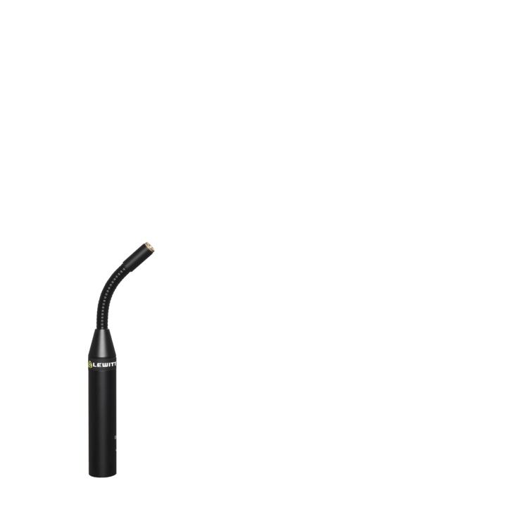 Mikrofon, Schwanenhalsmikrofon, Schwarz, Flexibler Hals, XLR-Anschluss