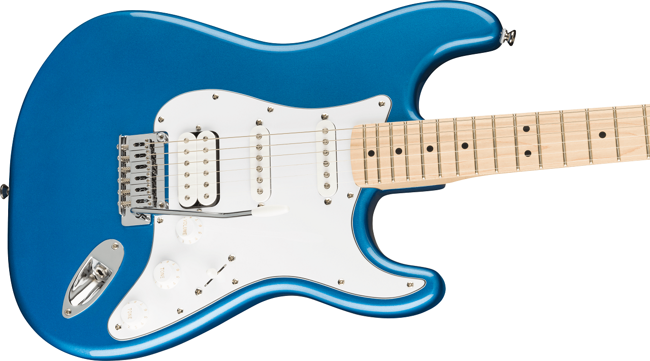 Affinity Series Stratocaster HSS Lake Placis Blue Pack