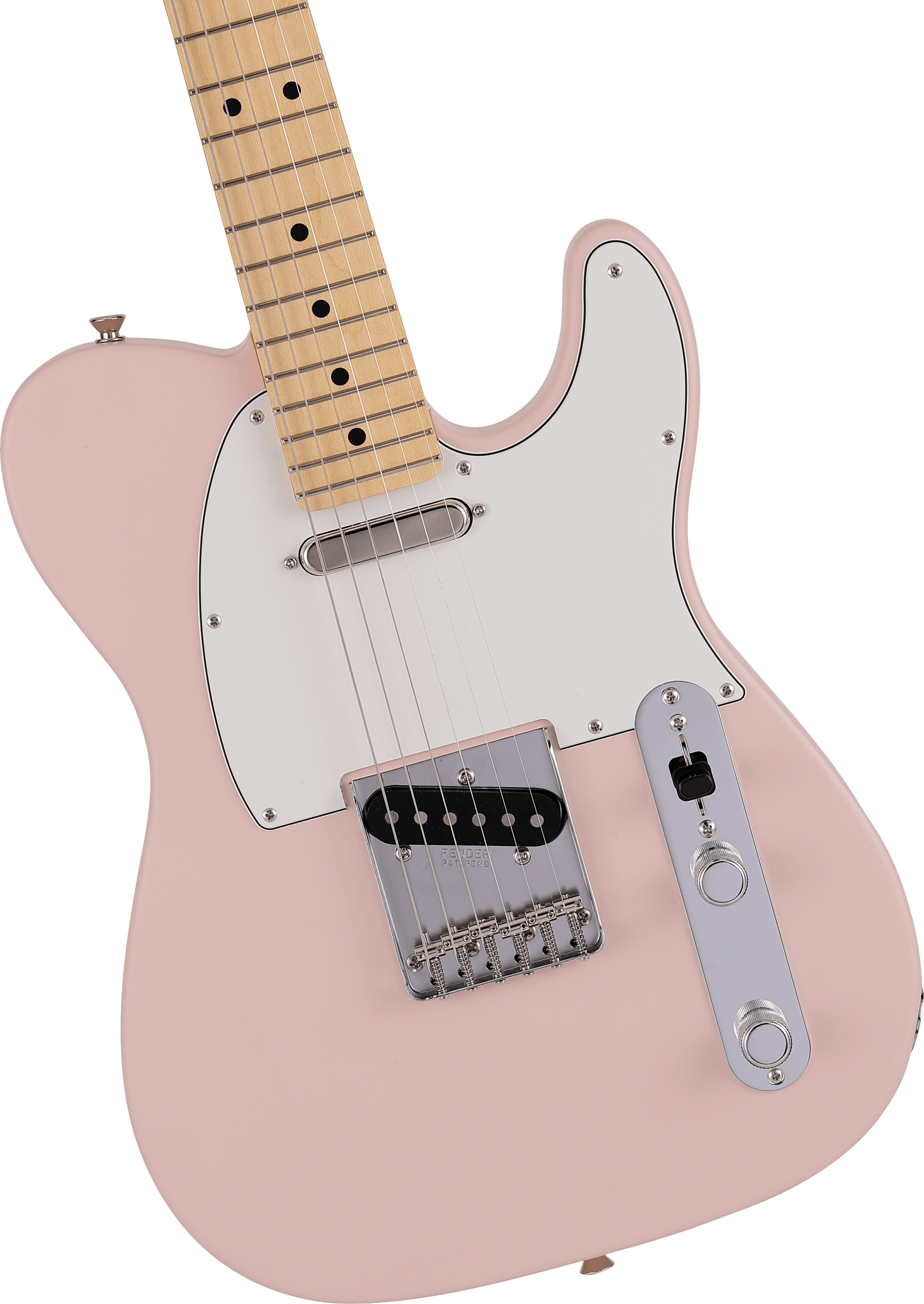 Made in Japan Junior Collection Telecaster®, Maple Fingerboard, Satin Shell Pink
