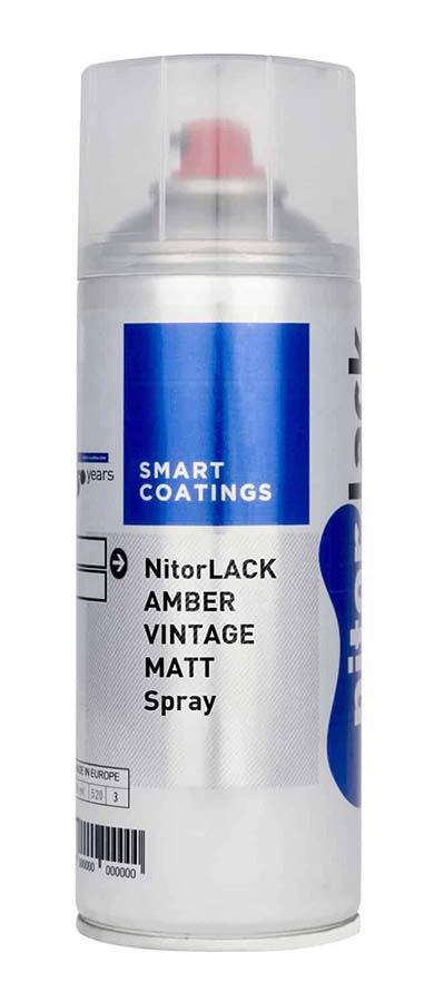 Nitrocelluloselack Bernstein Vintage matt - 400ml Aerosol