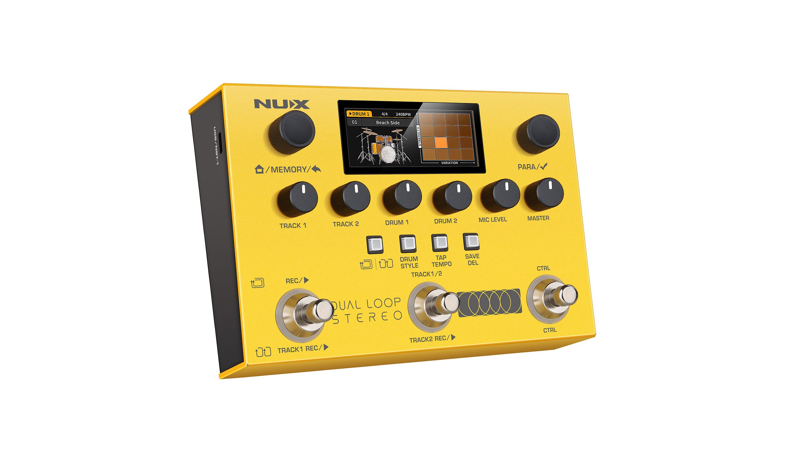 NUX Dual Loop Stereo Gitarrenpedal zum Aufnehmen von Loops