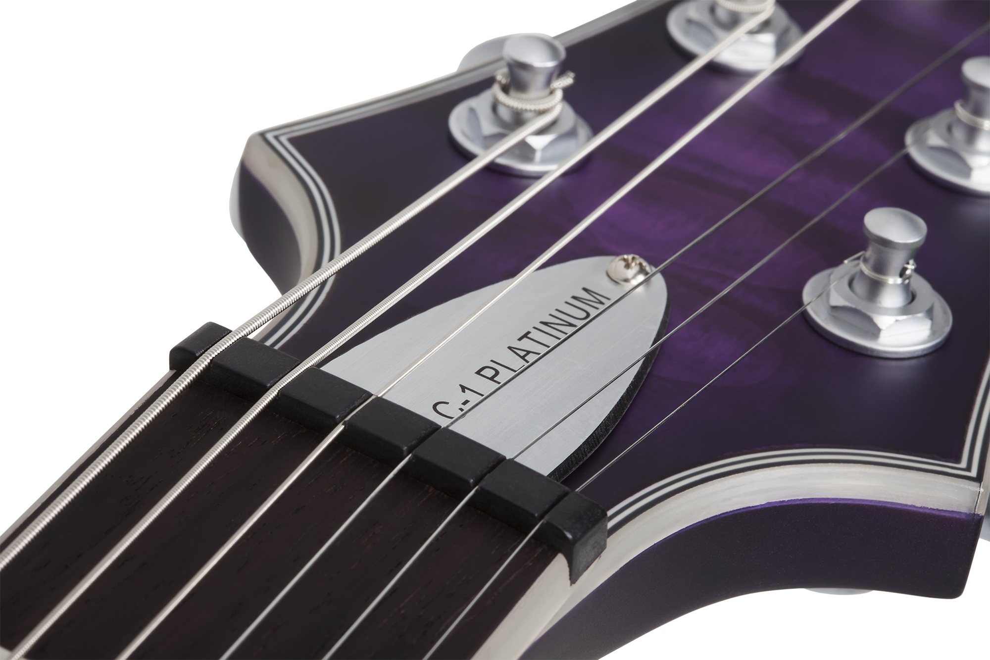 C-1 Platinum Satin Purple Burst E-Gitarre