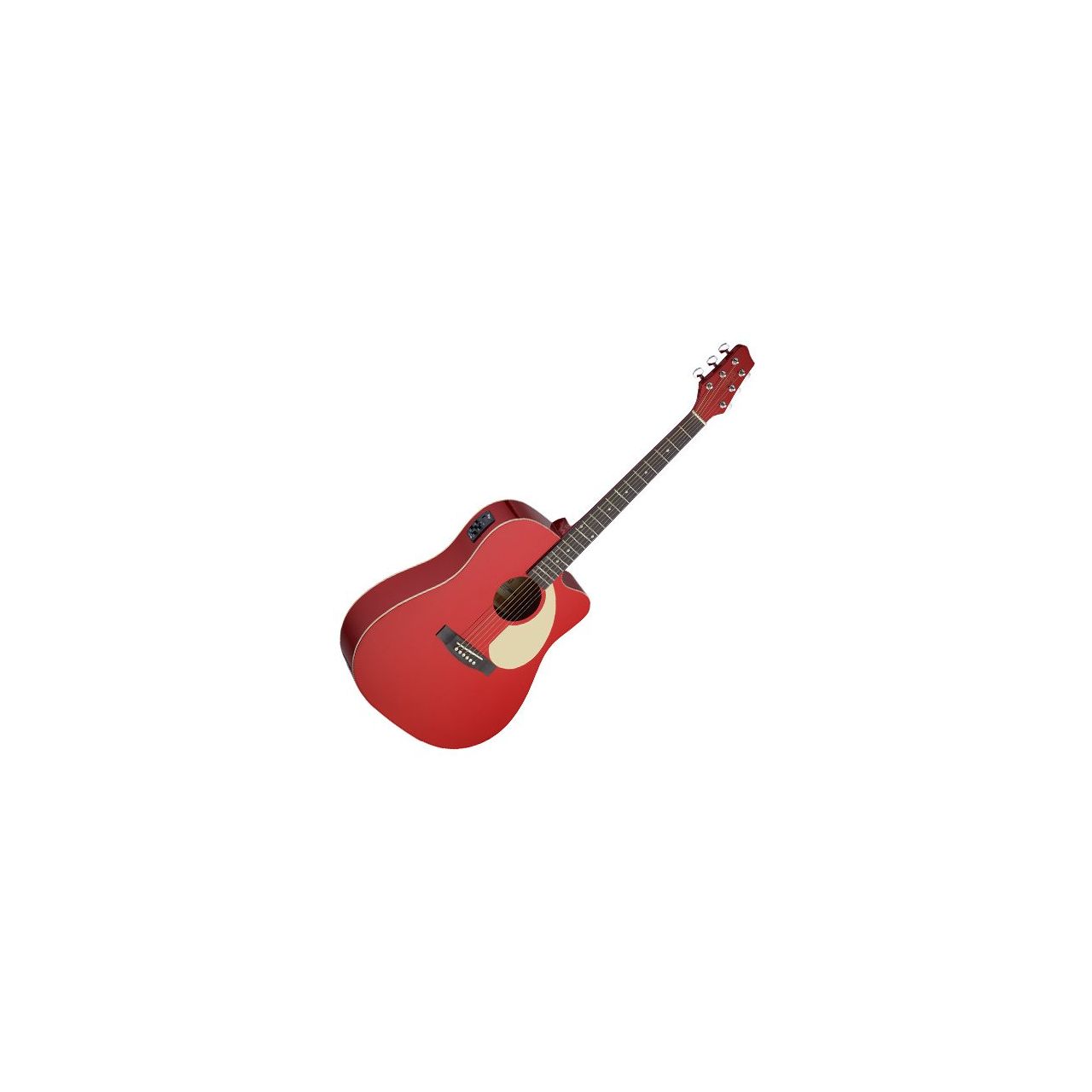 ELEC/AC GT DREAD CUT RED