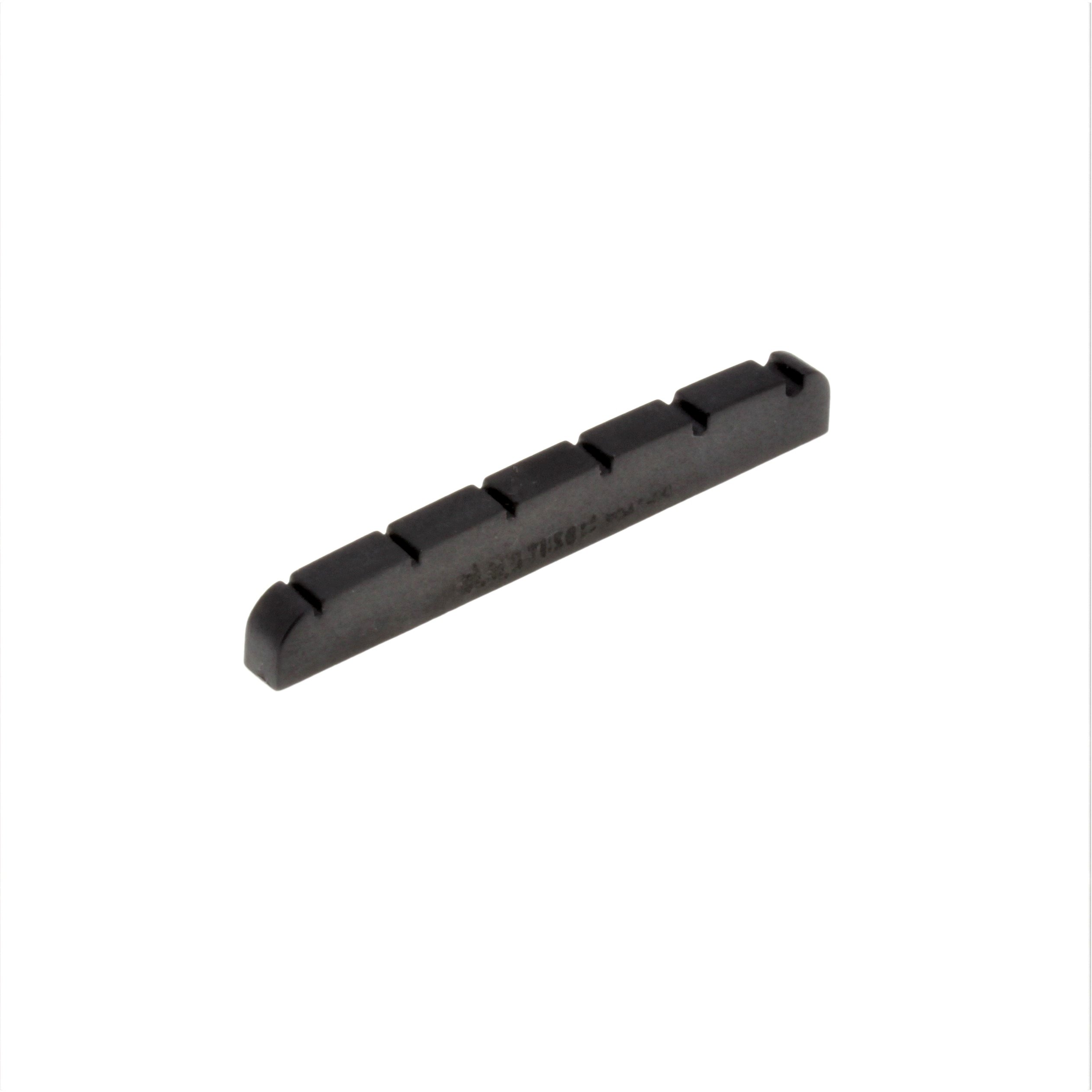BLACK TUSQ XL PT-5041-00 - Slotted Guitar Nut - Electric, I-Style, Flat