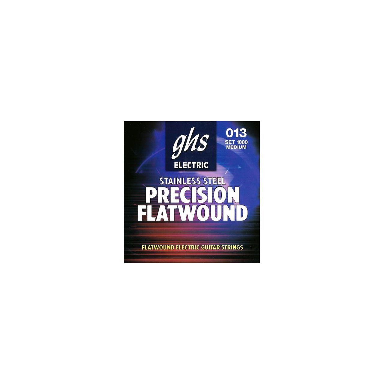 Precison Flatwound - 1000 - Electric Guitar String Set, Ultra Light, .013-.054