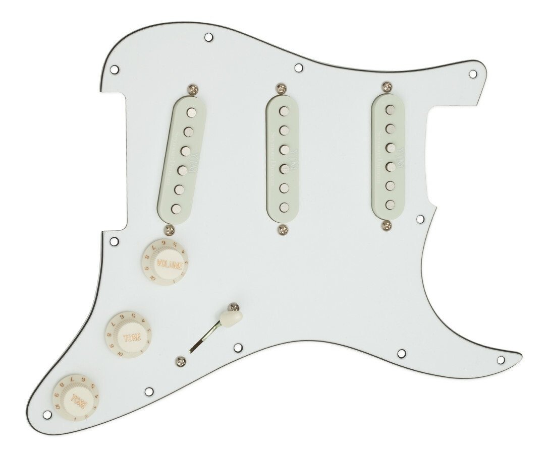 STK-S10S - Yngwie Loaded Pickguard - Off-White