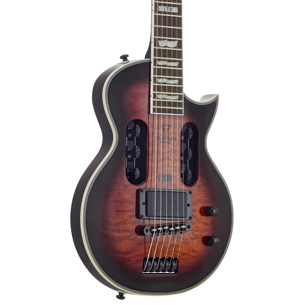  E-Series LTD EC-1 - Deluxe Dark Brown Sunburst