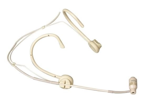 MU-53HNS-1M Nackenbügelmikrofon Niere/beige