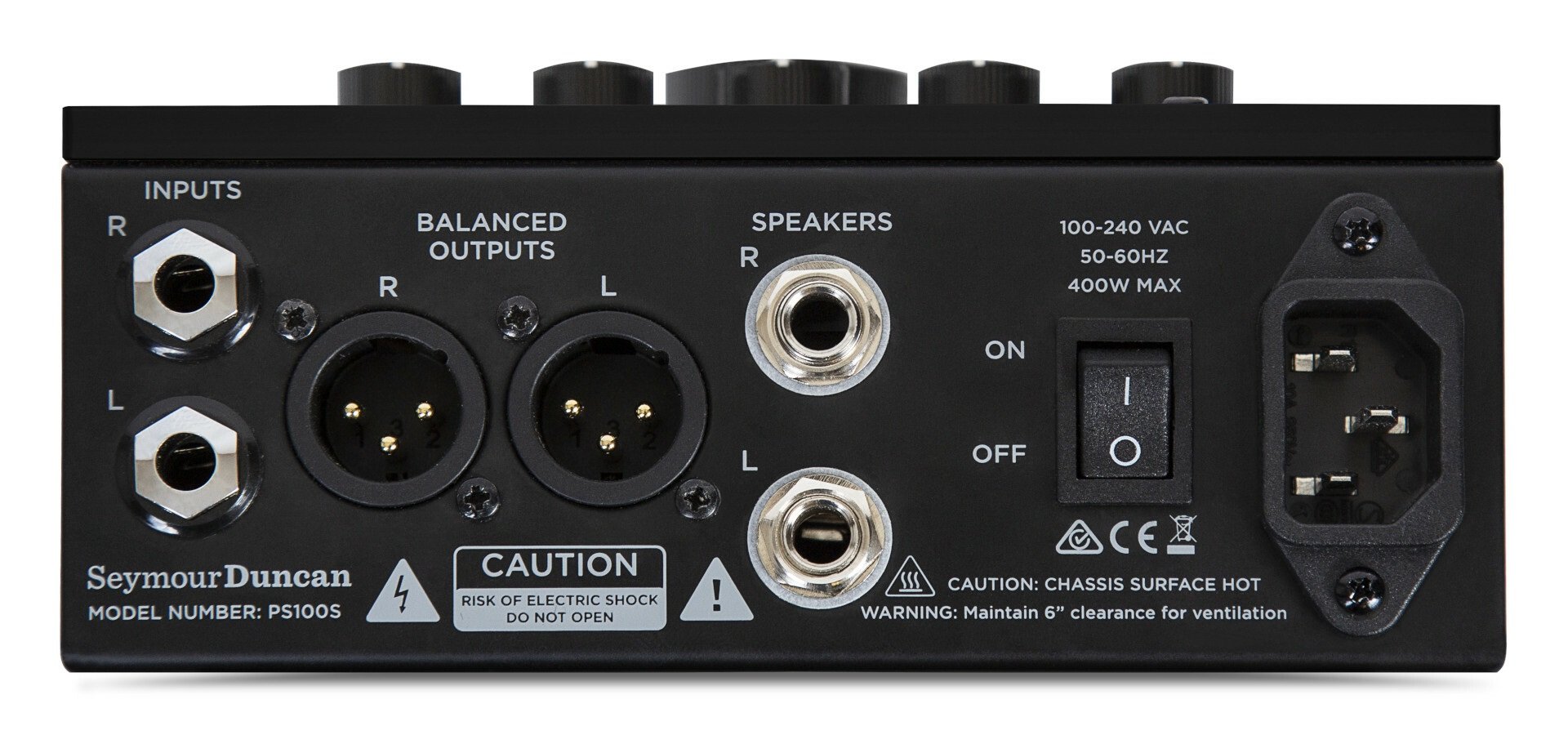 PowerStage 100 Stereo, Black - Guitar Power Amp