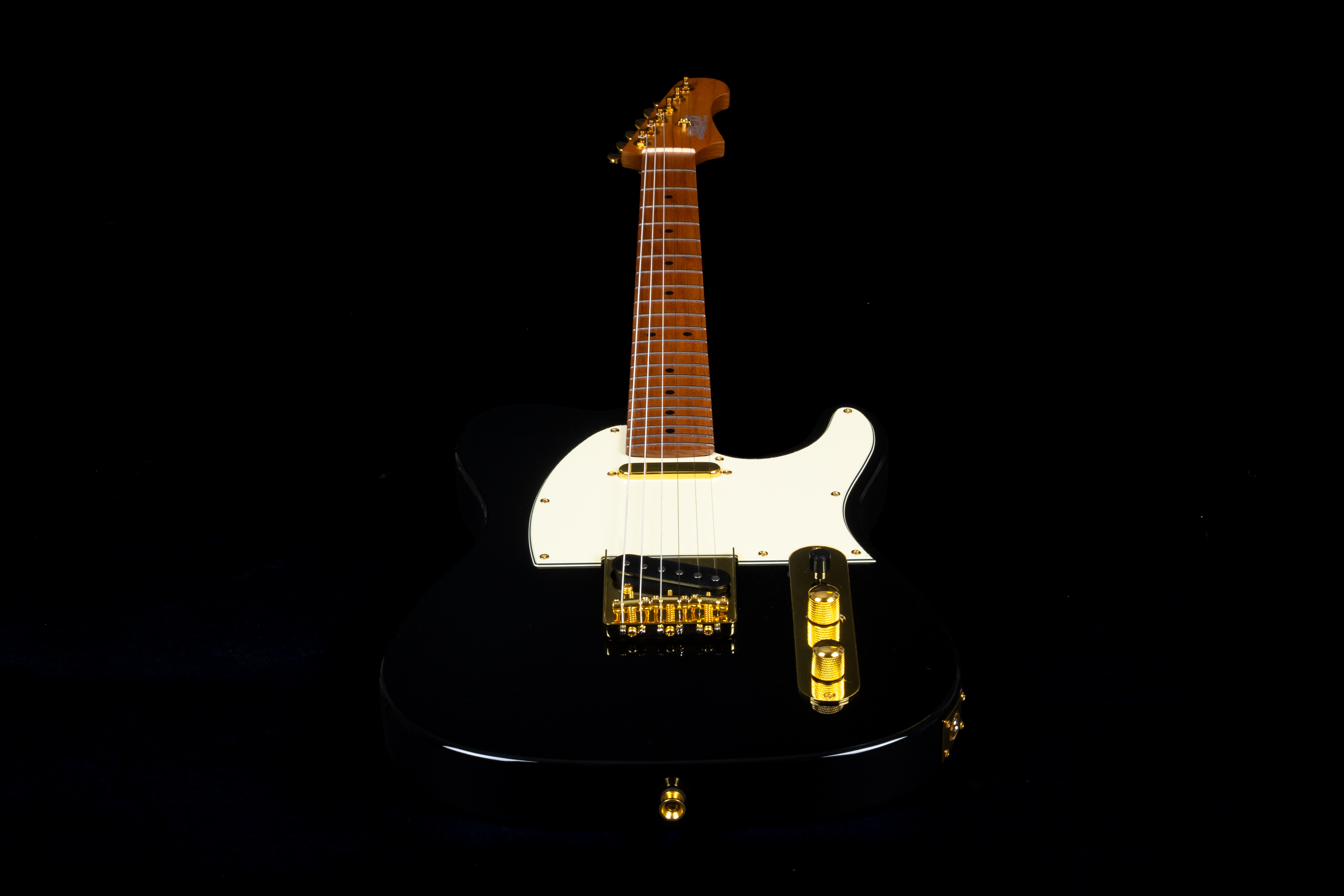 JT-300 BK G Black Gold E-Gitarre