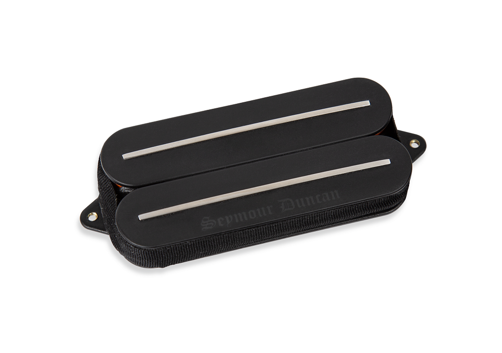  Black Winter Rail Bridge Humbucker 7-String Black
