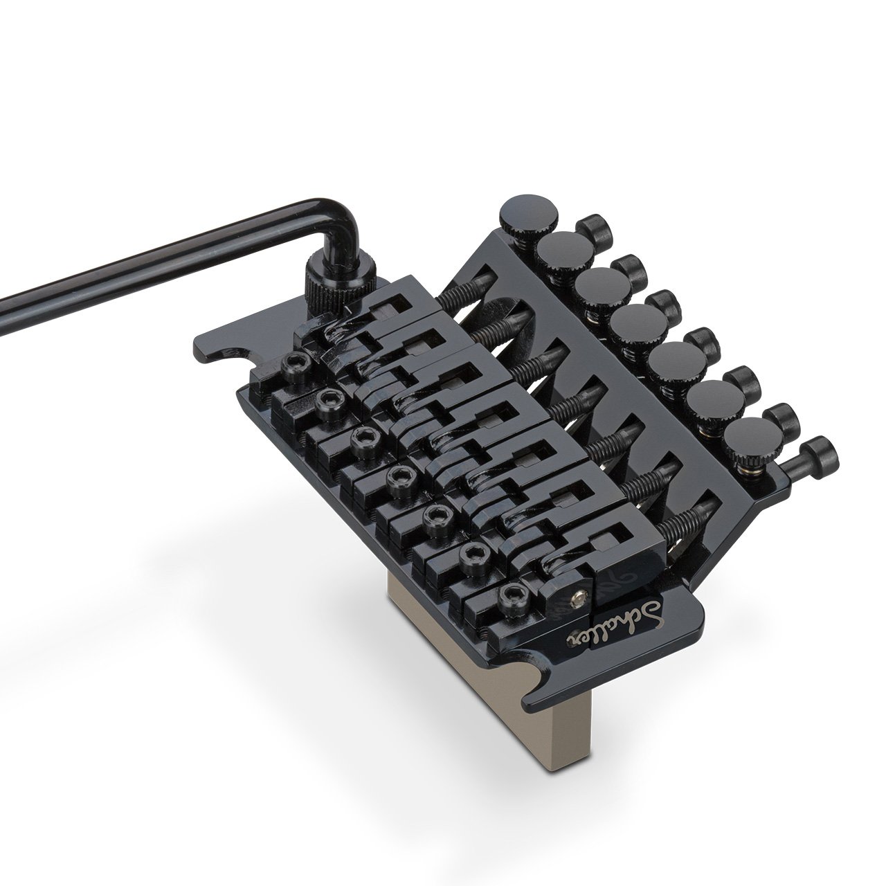 LockMeister® 7-string tremolo - Black Chrome - Block 32 mm