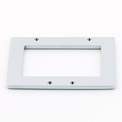 Spacer Plate - Schaller 3D Bridge, 4-string / Chrome (3mm)