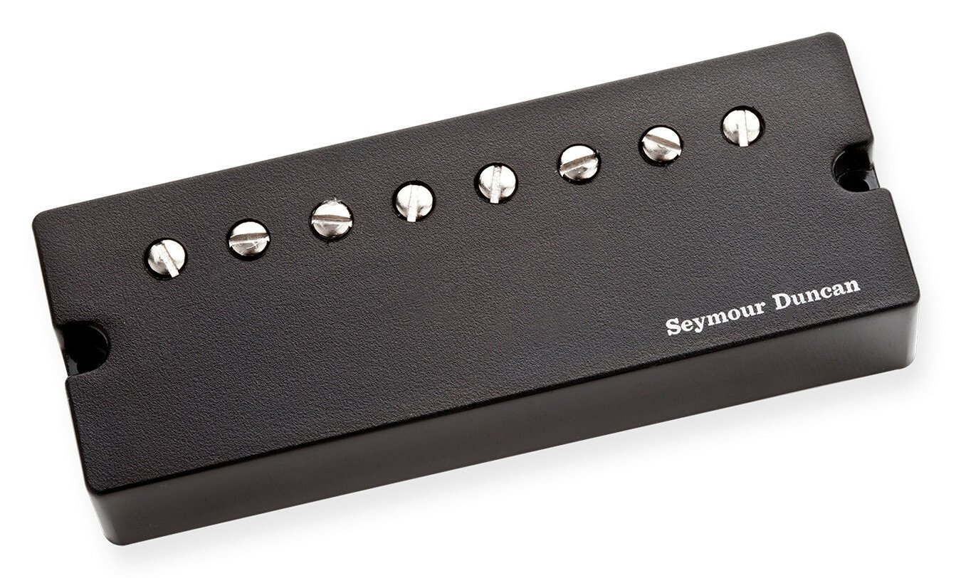 SH-6n - Duncan Distortion Neck Humbucker, 8-String, Active Mount - Black