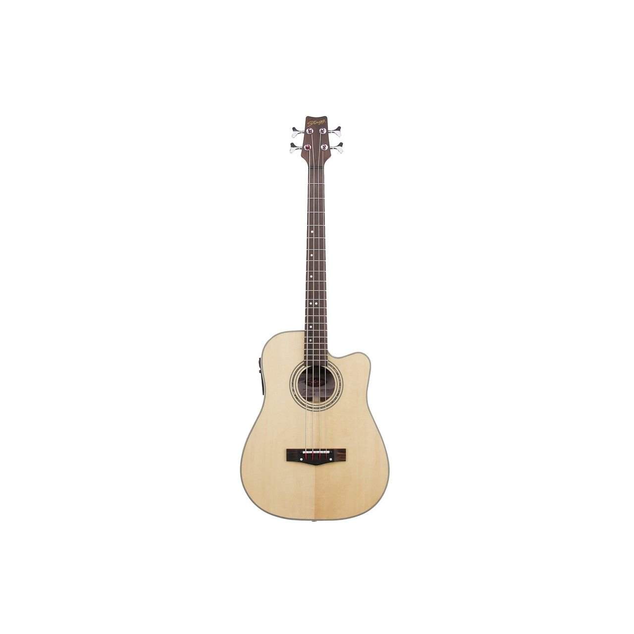 AB203CE-NS  E-Akustikbass in Natural Satin