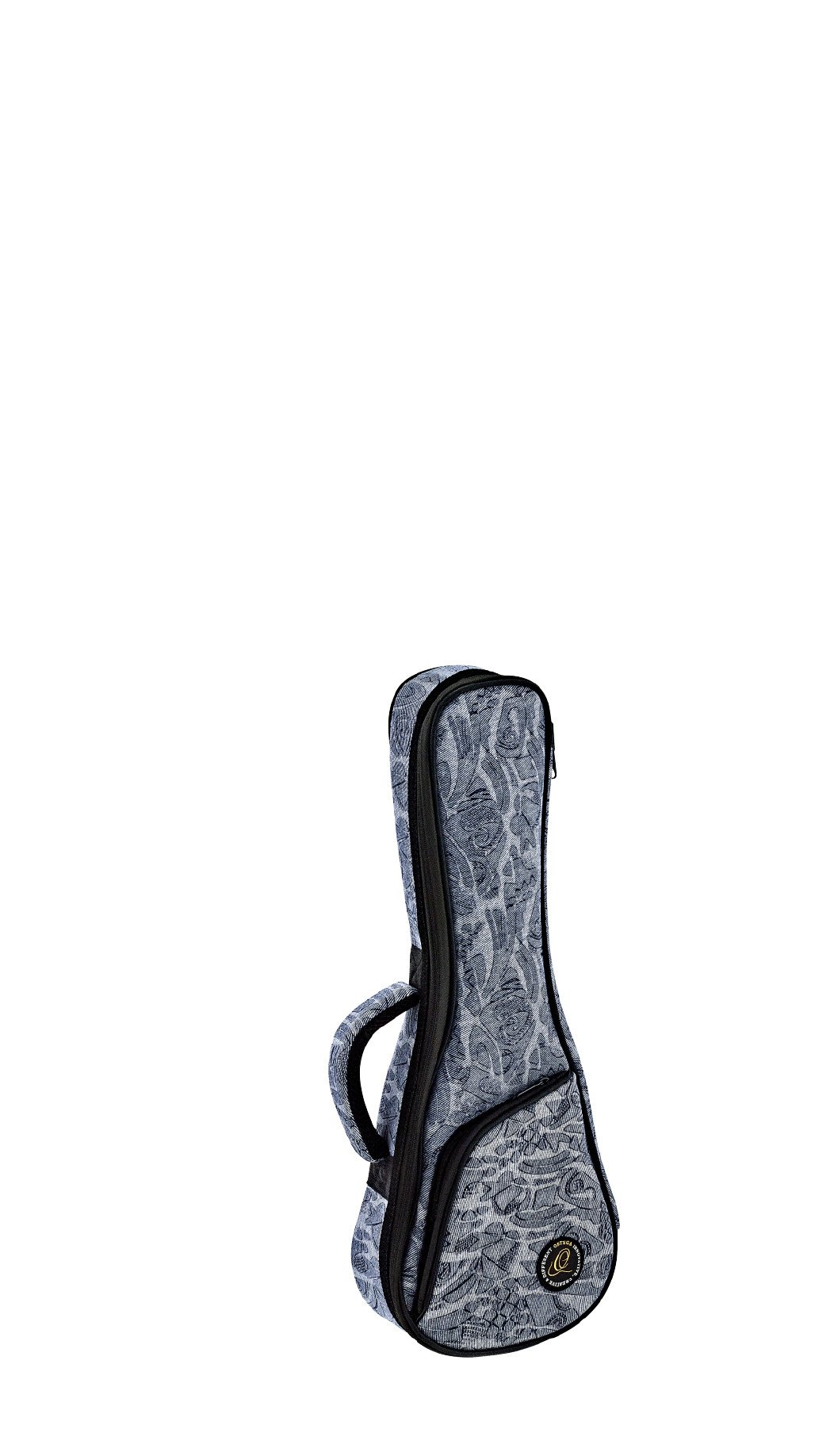 Gigbag Sopran Ukulele Denim Look Blue