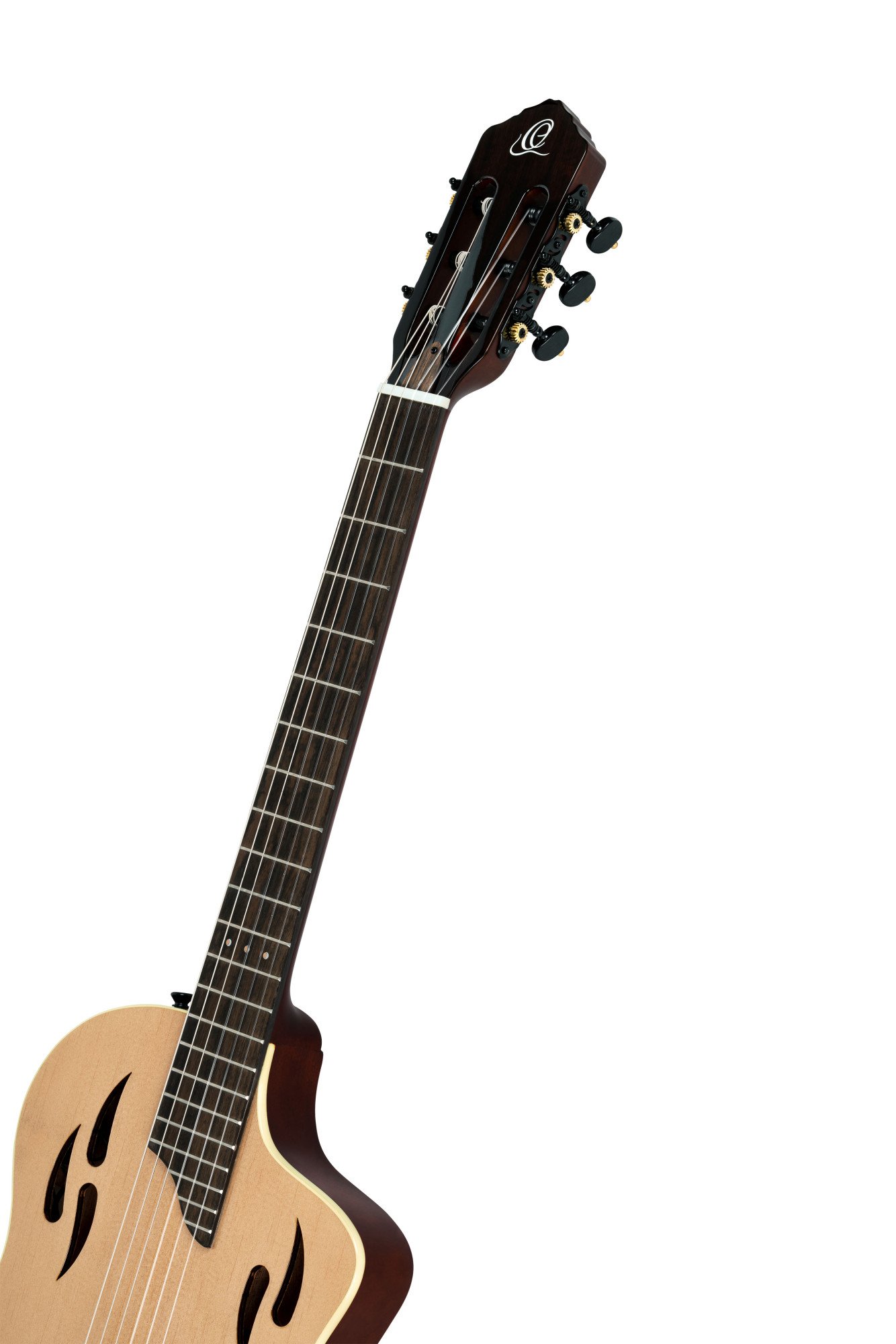 TourPlayer DeLuxe Nylon String Gitarre 6 String - Fichte Natur + Bag