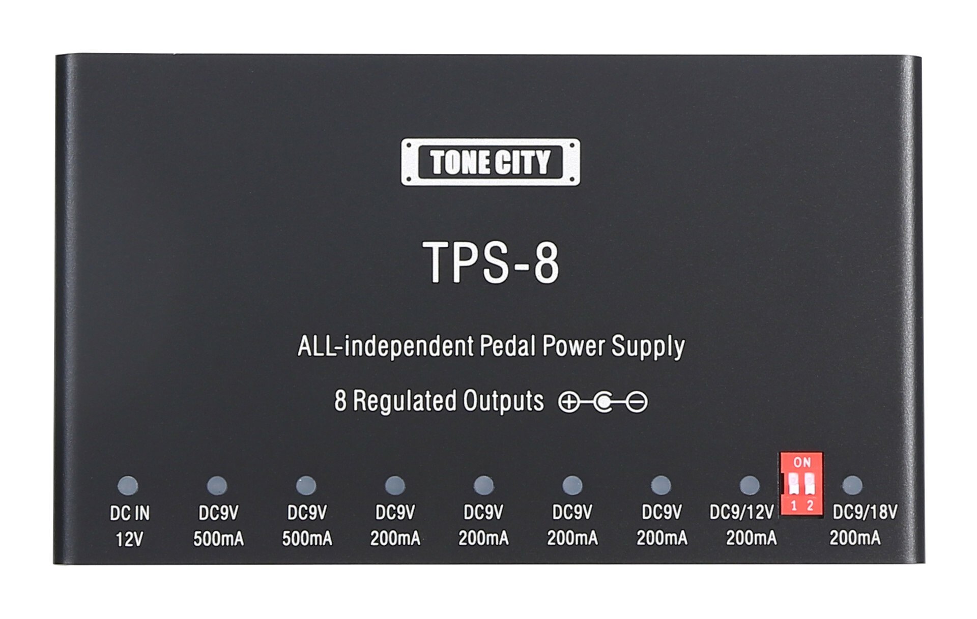 TPS-08 - Multi Power Supply with 8 Outputs