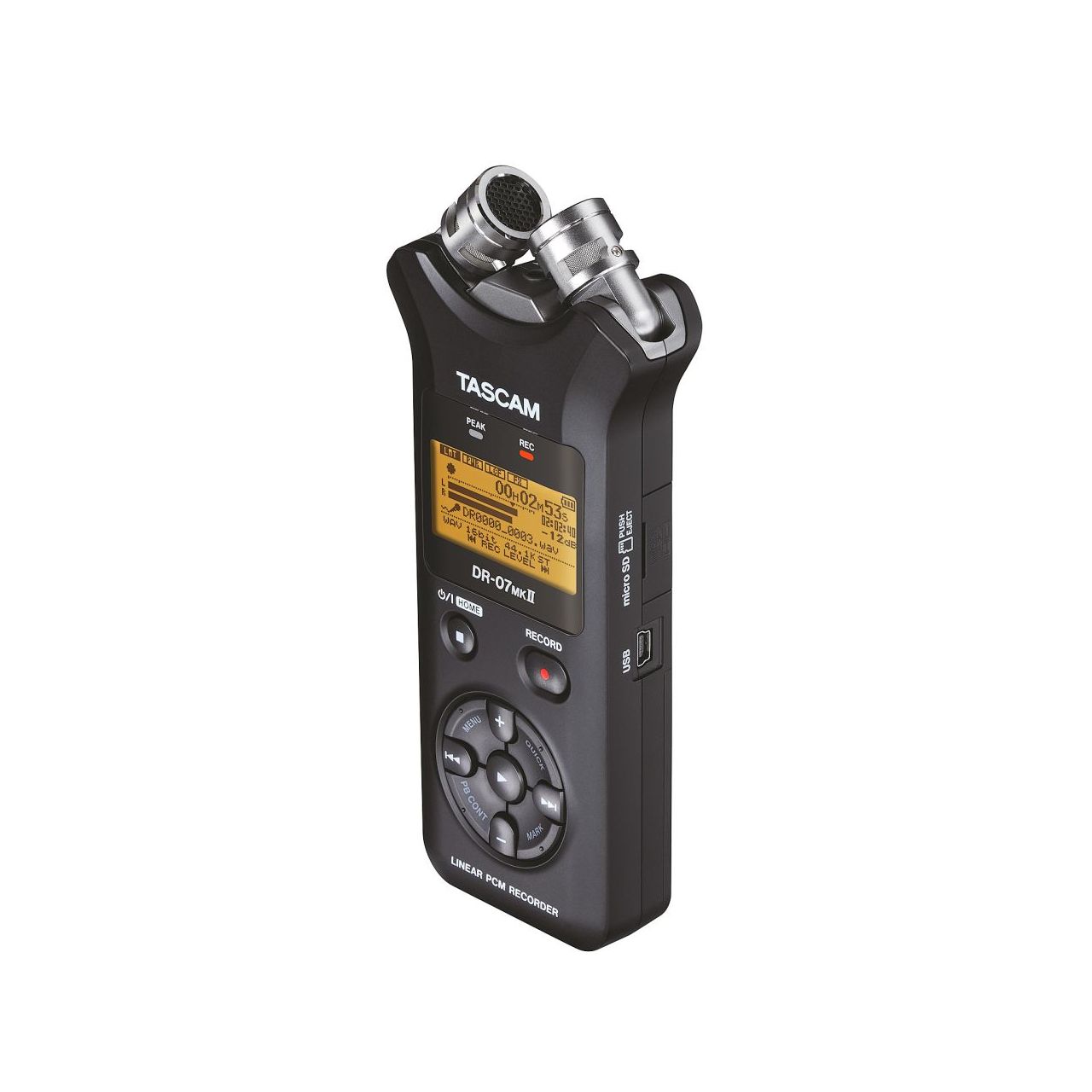 DR-07 Tascam MK II Tragbarer Digitalrecorder
