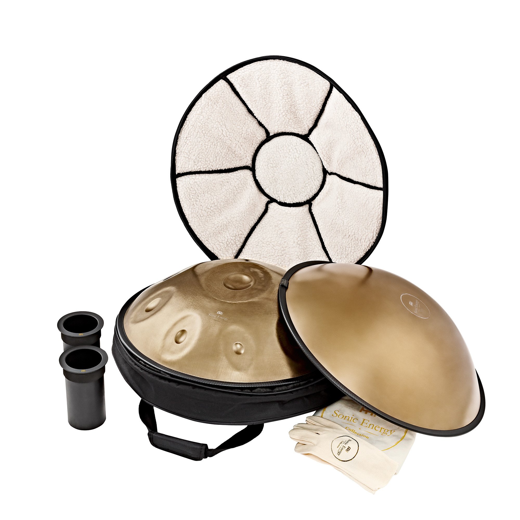 HPSTL92 Sensory Handpan C# Moll 9 Töne 432 Hz - Vintage Gold 