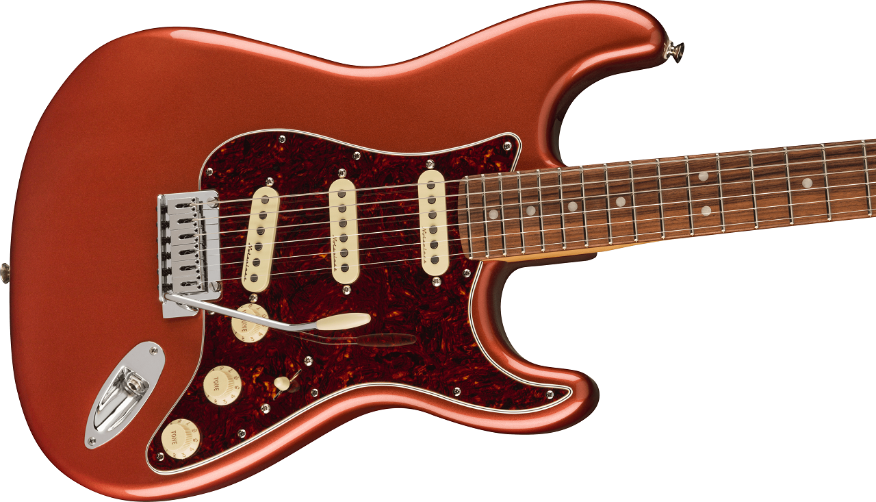 Player Plus Stratocaster®, Aged Candy Apple Red