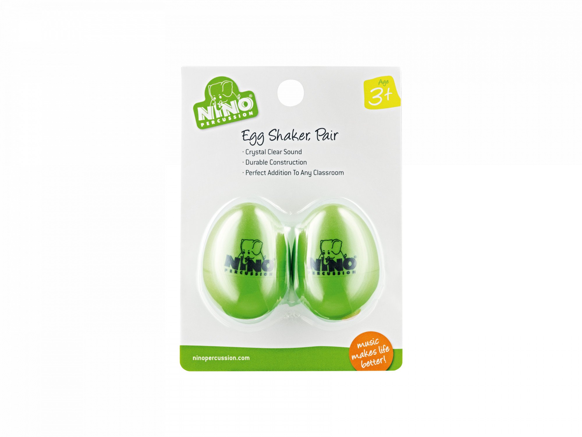 Egg Shaker Paar Grün