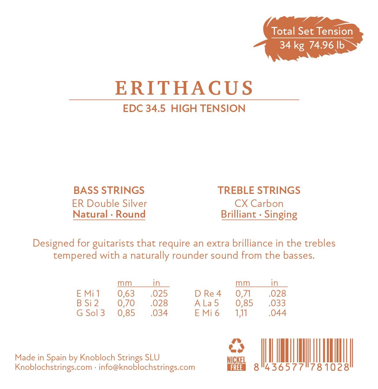 Erithacus Line EDC34.5, High Tension