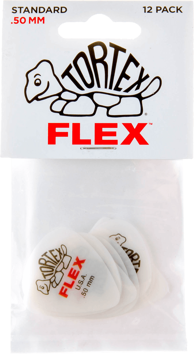 Tortex Flex 0.50 mm Beutel , Player's Pack (12 Stck.)