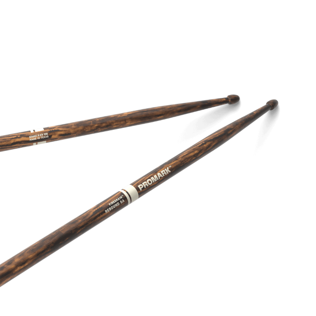 Rebound 5A FireGrain Hickory Drumstick, Acorn Wood Tip, 4-Pack