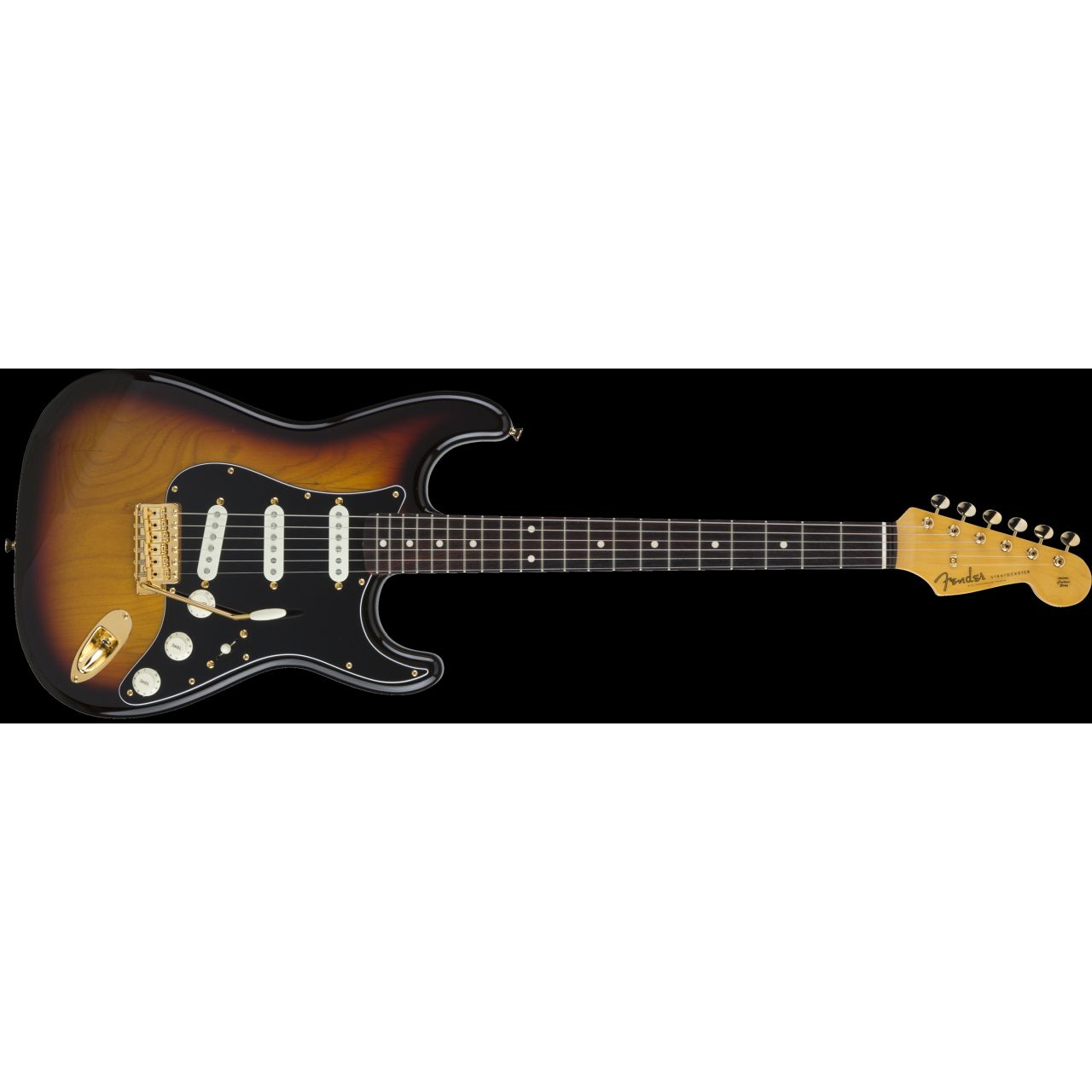 Japan Traditional '60s Stratocaster® with Gold Hardware, RW, 3-Color Sunburst