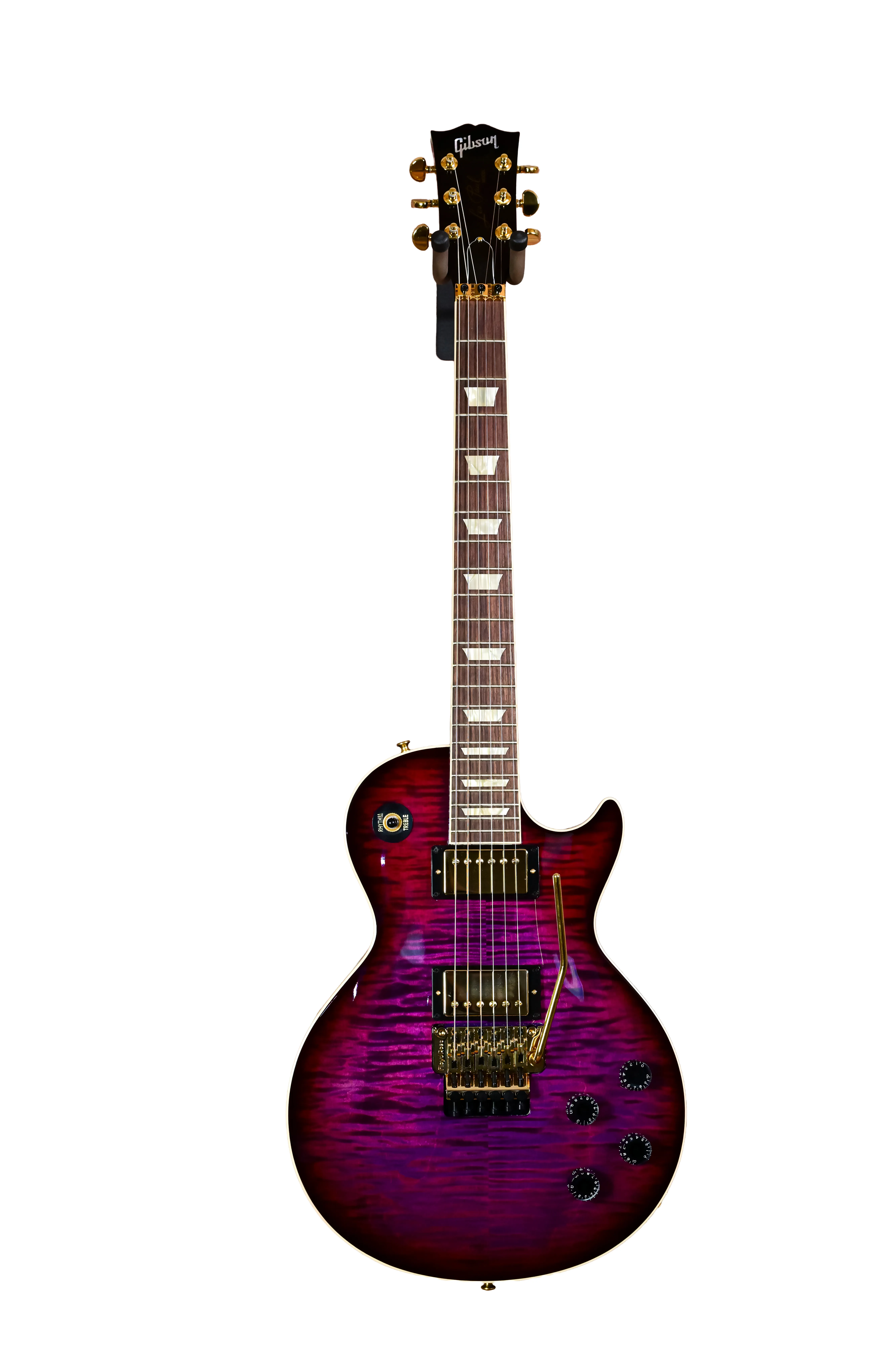 Les Paul Axcess Standard Tri Berry Burst Floyd Rose Gold Hardware Custom Shop