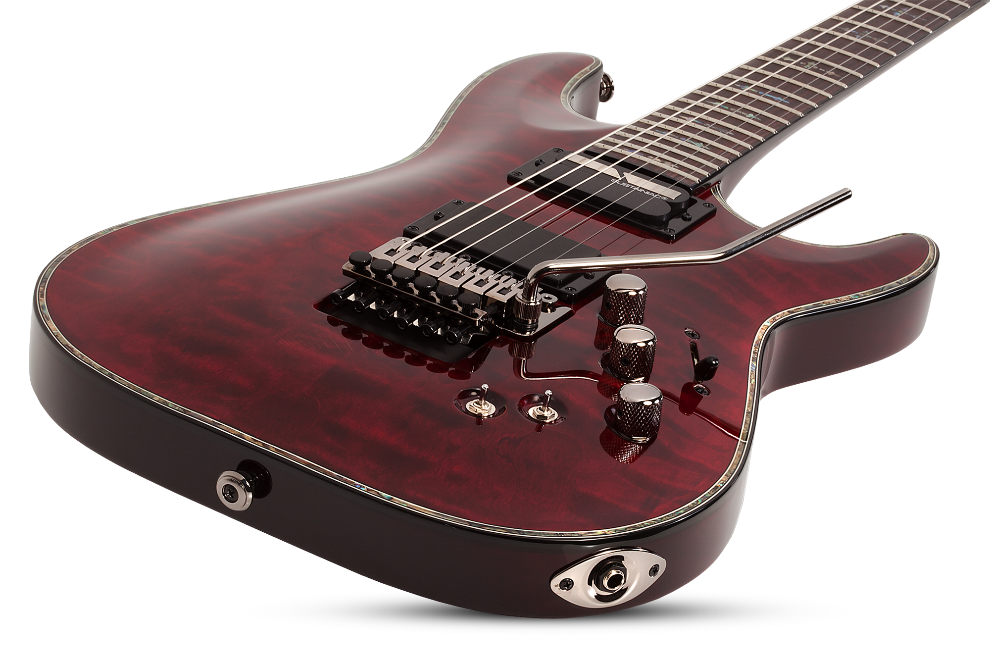 Hellraiser C-1 FR S Black Cherry E-Gitarre