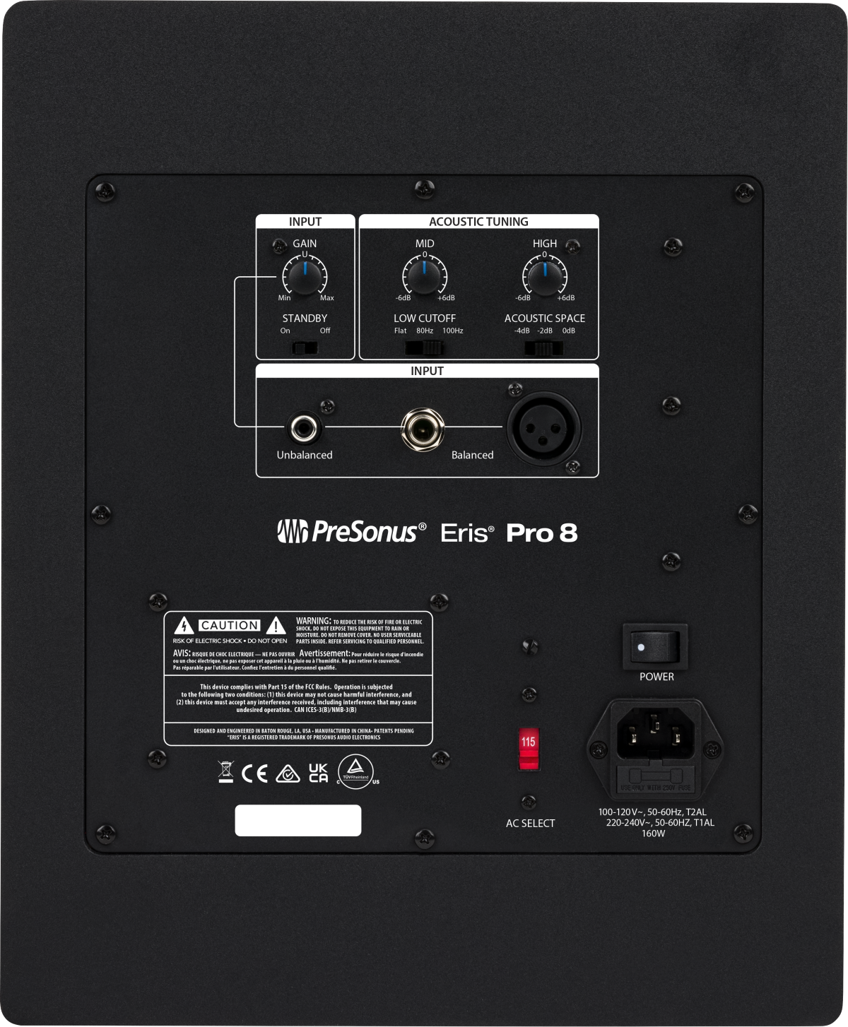 Eris® Pro 8, Black EU