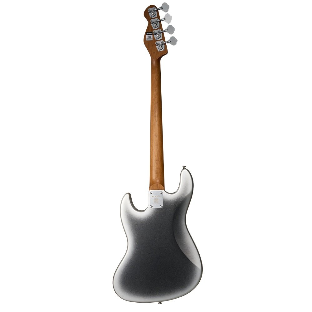 MBJ412 Electric Bass Guitar Dark Silver