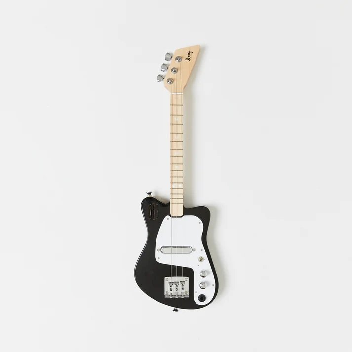 Mini Electric Guitar 3-String Black